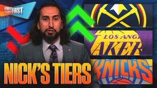 Nikola Jokić on Top 12 all-time players watch if Nuggets win Finals 👀 hopeful for Lakers, Knicks in June? | First Things First