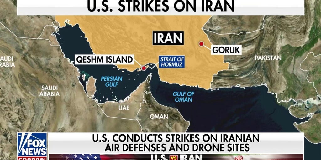 US strikes Iranian air defenses, drone sites as Kuwait reports missile attack