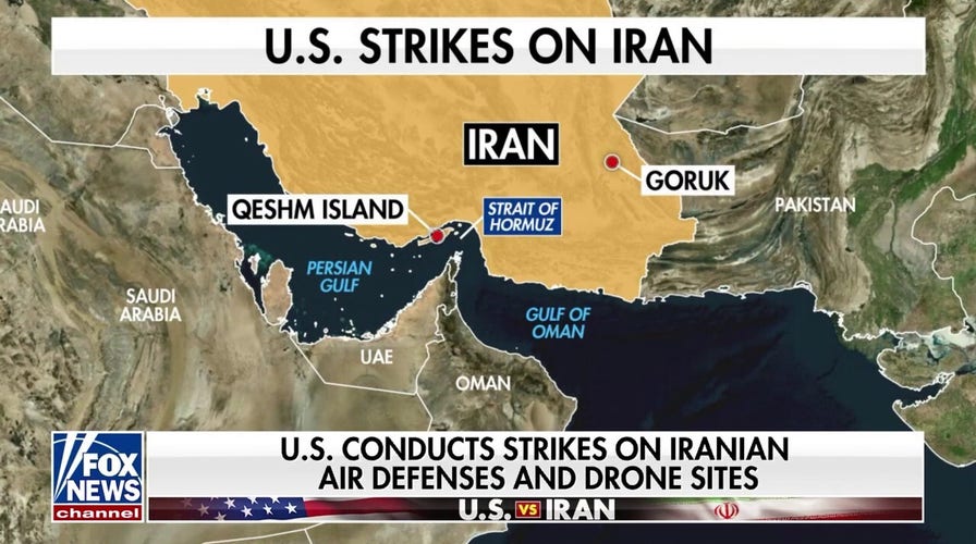 US strikes Iranian air defenses, drone sites as Kuwait reports missile attack