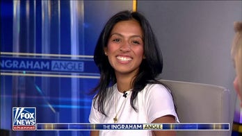 Laura Ingraham’s daughter Maria stops by ‘The Ingraham Angle’