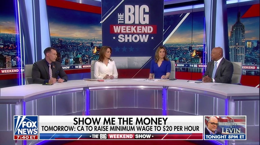 'The Big Weekend Show': California eatery owners express fears over minimum wage hike