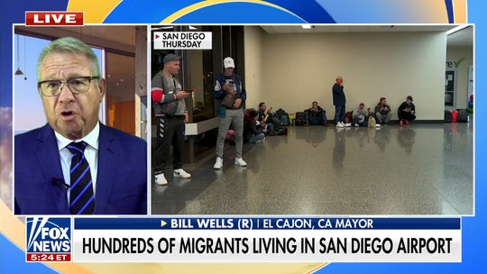 Hundreds of migrants living in San Diego airport as California battles 'unimaginable' homeless crisis