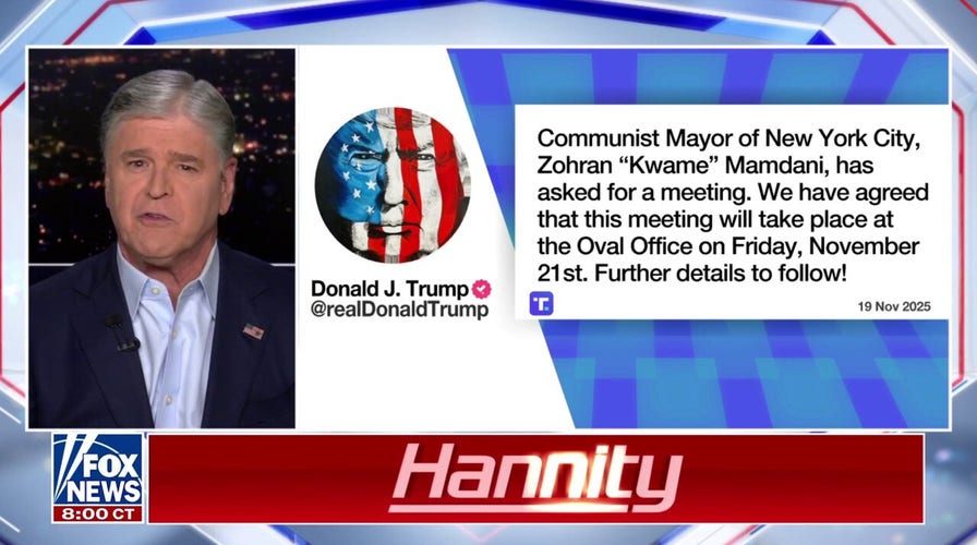  Trump to conscionable   with NYC mayor-elect Zohran Mamdani