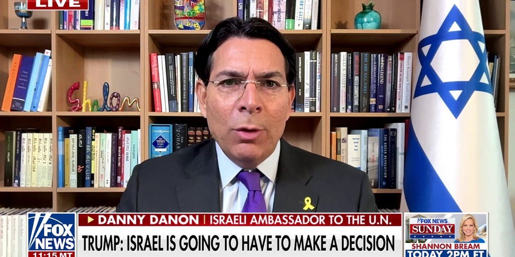 Danny Danon hits back at 'ridiculous and shameful' Gaza hunger crisis claims