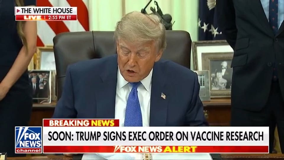 Trump announces new childhood vaccine guidelines alongside RFK Jr