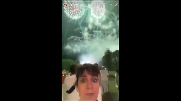 Elaine Goldsmith-Thomas fireworks video