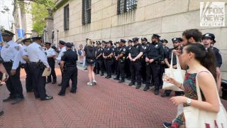 NYPD officers assemble at Columbia University - Fox News