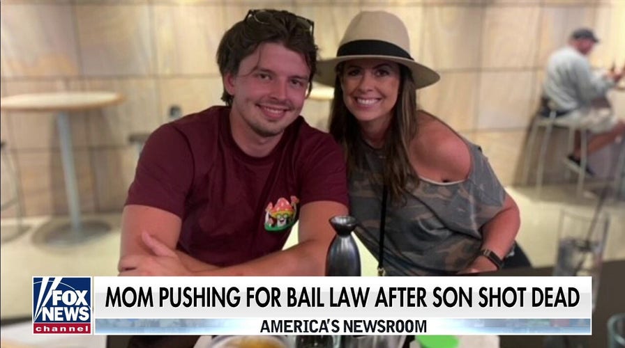 Mom pushing for bail law after son was shot dead