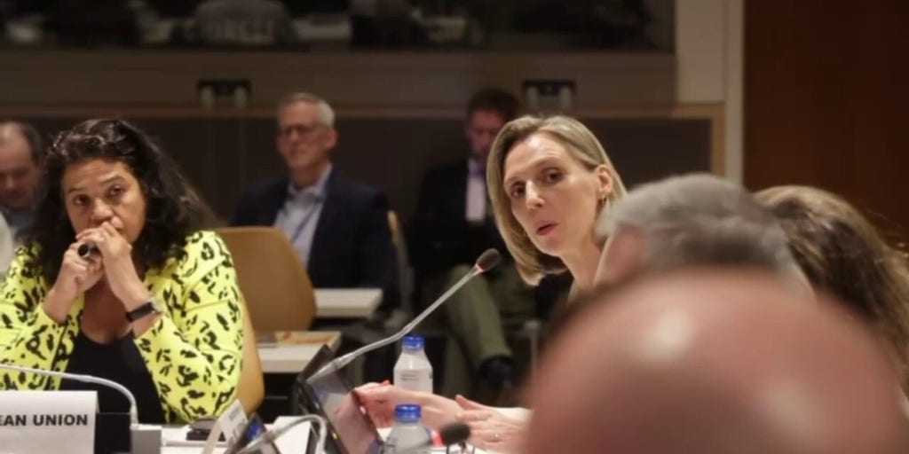 Israel's ambassador Danny Danon clashes with a UN executive over alleged sexual violence blacklist