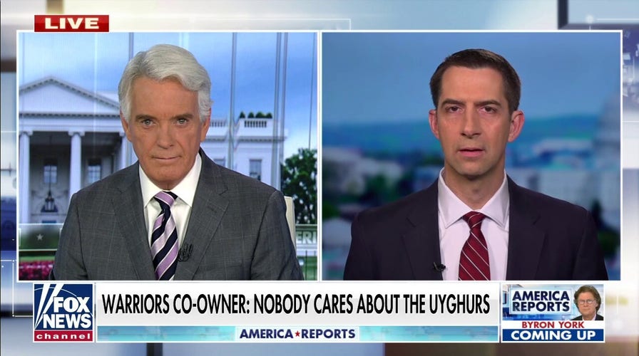 Tom Cotton rips Warrior’s co-owner for ‘shocking moral indifference’ to Uyghur human rights abuses