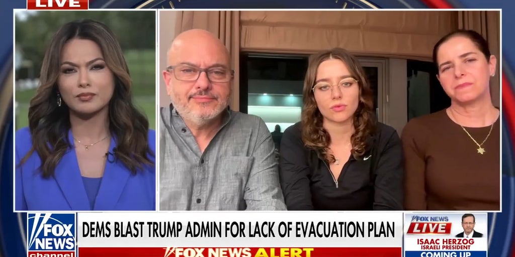 American family shares experience of being stuck in Israel amid Iran conflict