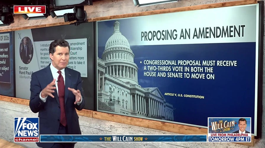 Birthright citizenship is an 80–20 issue, Sen Rand Paul says