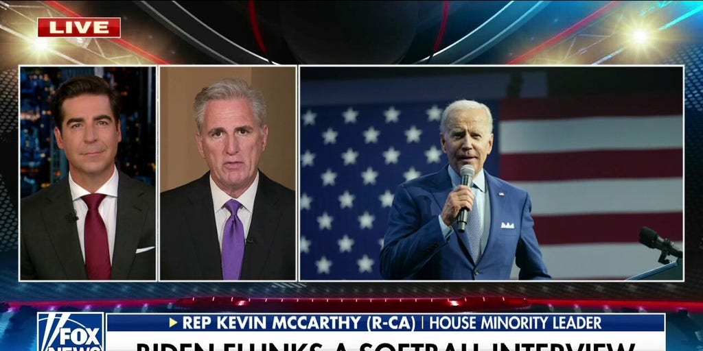 Kevin Mccarthy President Biden Is So Out Of Touch Fox News Video