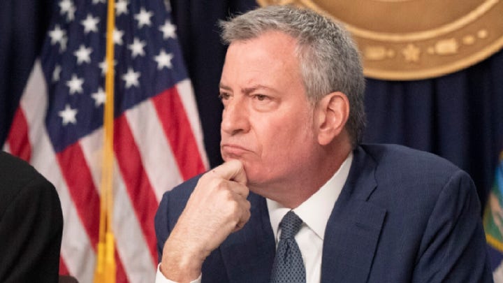 De Blasio delivers remarks on COVID-19 situation in NY
