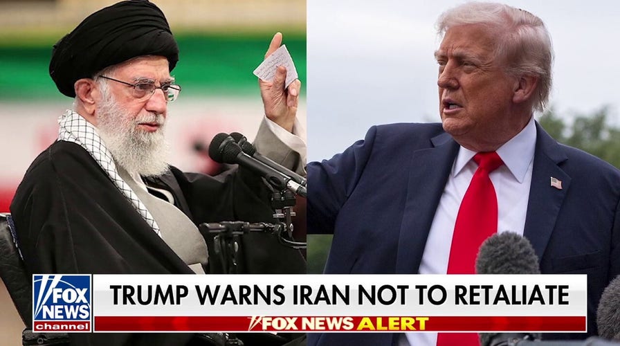 Trump warns Iran not to retaliate arsenic  instrumentality    enforcement goes connected  precocious   alert
