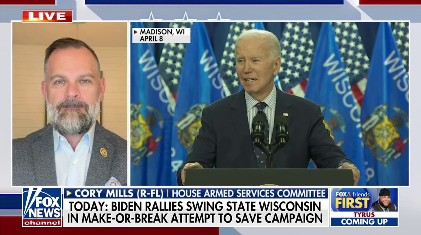 Biden Faces Crucial Tests in Wisconsin and Pennsylvania Amid Re-Election Doubts