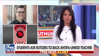 Rutgers students push university to back Antifa-linked professor