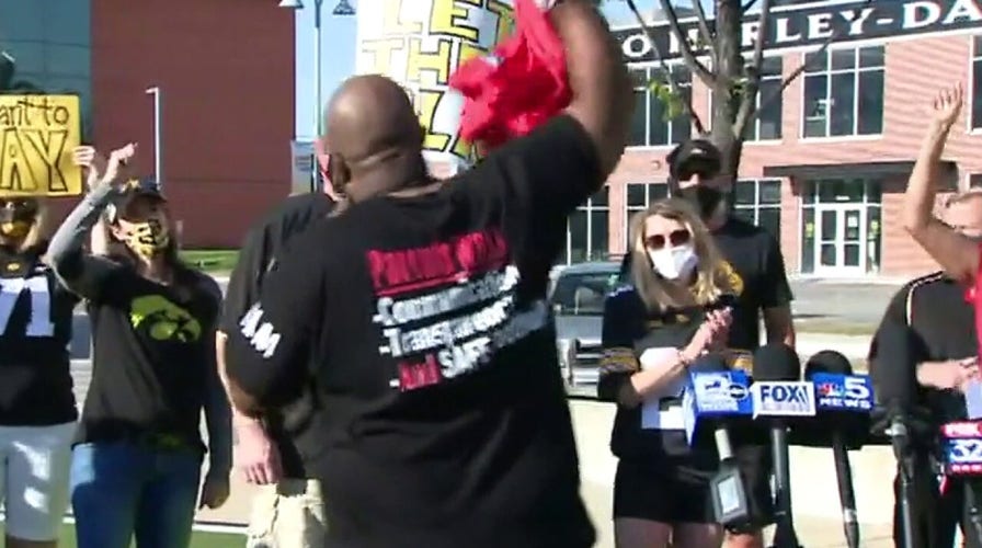 Big Ten parents protest cancellation of fall sports amid pandemic