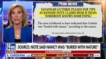 Laura Ingraham reviews the latest in the search for Nancy Guthrie
