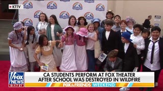 California elementary students perform at Fox Theater after wildfires burn down school