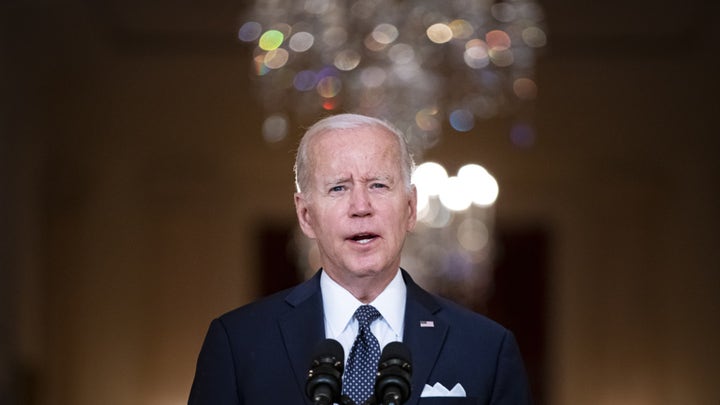 President Joe Biden delivers remarks on the May jobs report