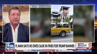 Florida man reportedly at $63K in fines for his giant Trump signs - Fox News