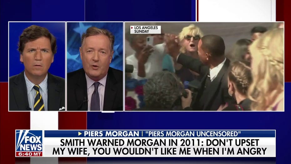 Piers Morgan reveals Will Smith once told him ‘don’t upset my wife, you wouldn’t like me when I’m angry’