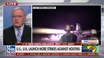 Keith Kellogg details how Biden has 'dumbed deterrence down' as US strikes continue in Middle East