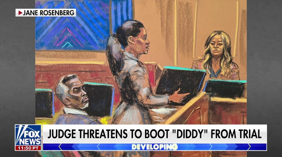 Judge threatens to boot 'Diddy' from trial