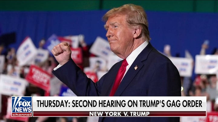 Trump could be fined as judge expected to rule on gag order violations