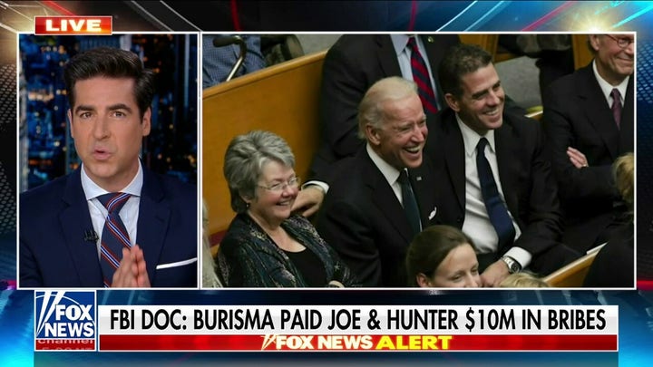 The document allegedly looked like a ‘pay-to-play’ scheme: Jesse Watters