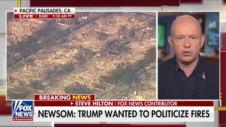 Image of Steve Hilton discussing Newsom