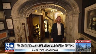 American Revolution history unfolds at New York taverns