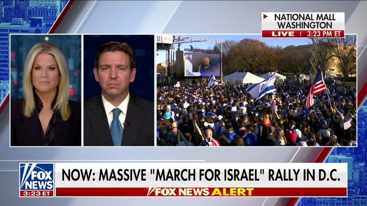 Ron DeSantis: Seeing a pro-Israel rally is a good sign