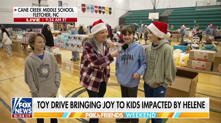 Toy drive ensures kids affected by Hurricane Helene in North Carolina have gifts this holiday season