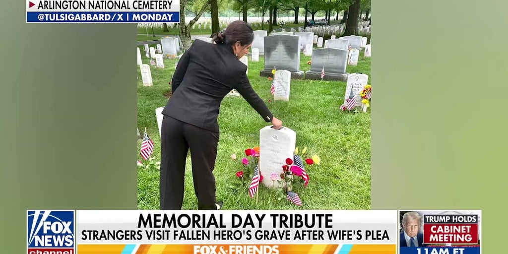 Gold Star wife discusses viral Memorial Day tribute for fallen husband