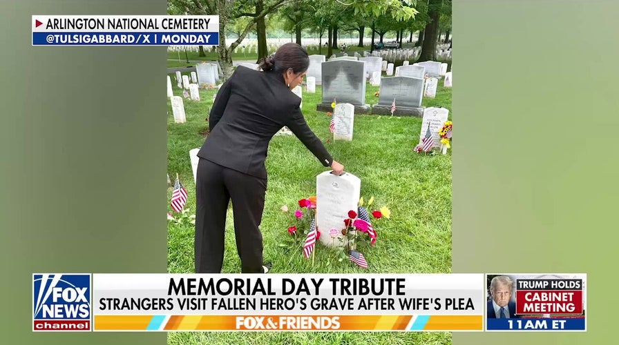 Gold Star wife discusses viral Memorial Day tribute for fallen husband