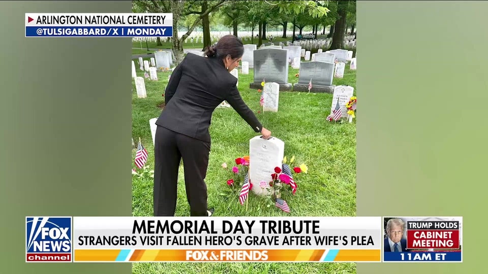 Gold Star wife discusses viral Memorial Day tribute for fallen husband