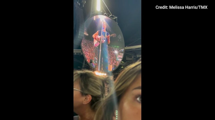 Coldplay's Chris Martin playfully warns crowd about jumbotron after Kiss Cam scandal