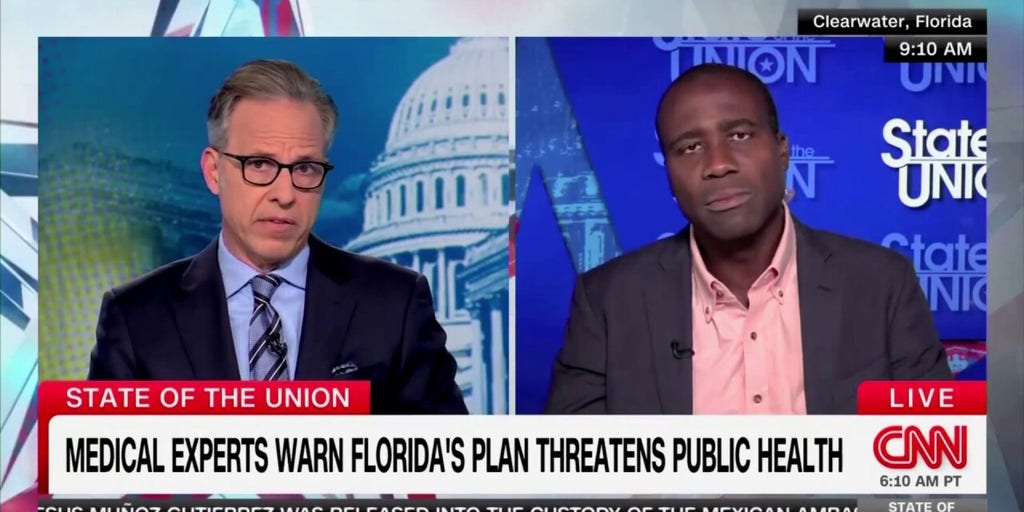CNN's Jake Tapper confronts Florida surgeon general on ending vaccine mandates for schools
