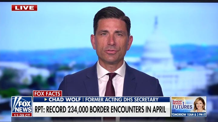 Chad Wolf: ‘No end in sight’ for border crisis 