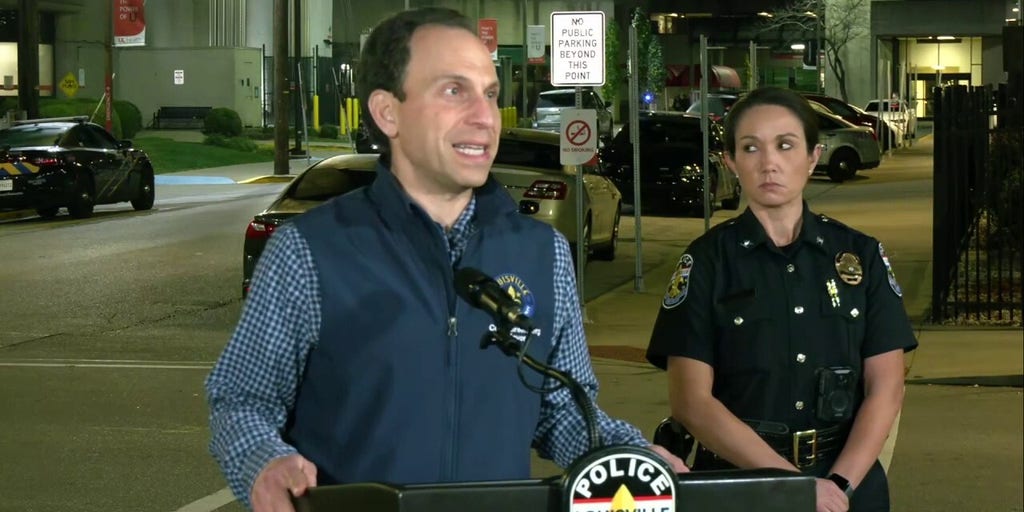 2 Louisville police officers shot during traffic stop on car reported stolen