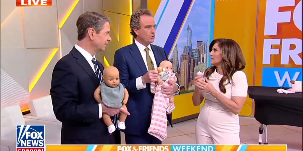 'Fox & Friends Weekend' co-hosts put grandparenting skills to the test in baby boot camp