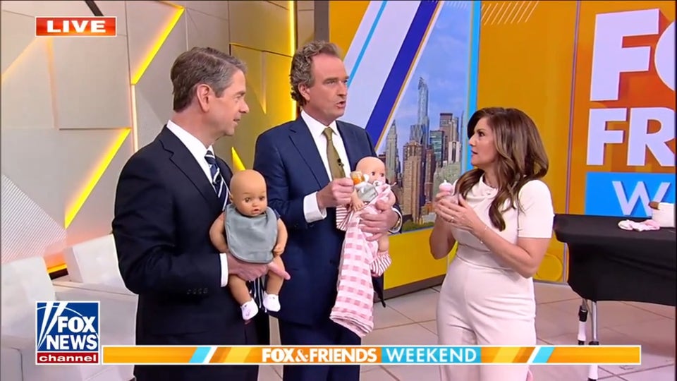 'Fox & Friends Weekend' co-hosts put grandparenting skills to the test in baby boot camp