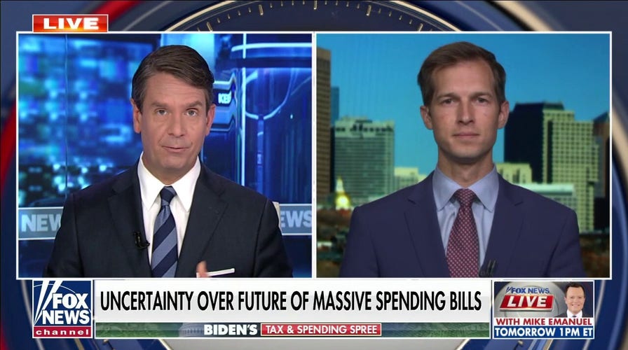 Auchincloss on future of massive spending bills: 'We're going to deliver both bills'