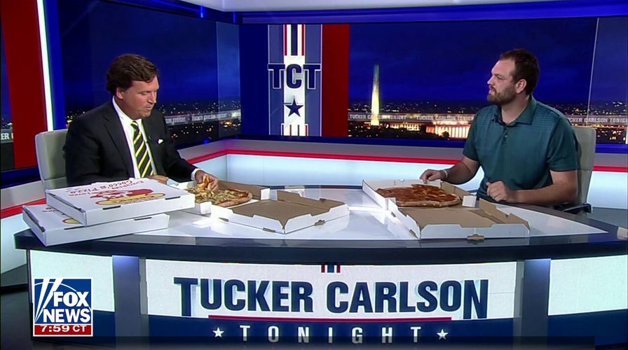 Heroic delivery man takes pizza to Tucker