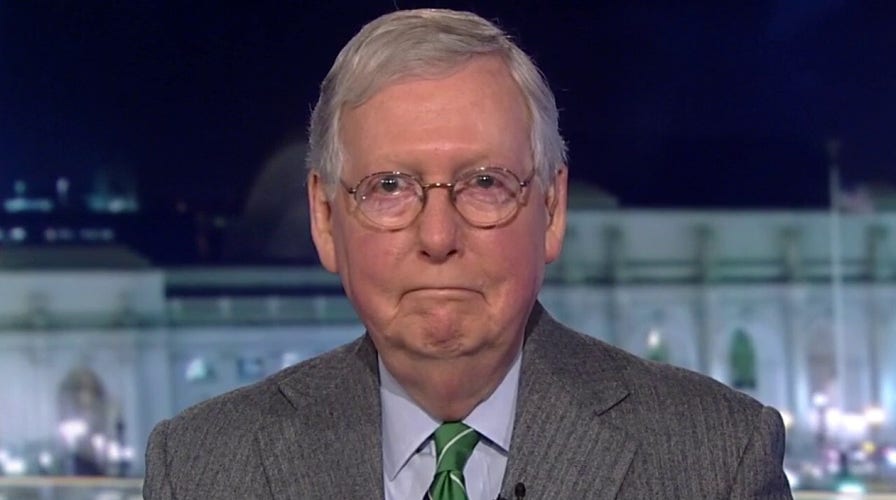 Mitch McConnell on Bill Barr's criticism of Trump's tweets, fallout from impeachment, war powers resolution