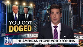 Jesse Watters ridicules Dems: 'It's unconstitutional to save money?'