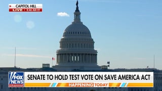 Senate to hold test vote on SAVE America Act as GOP faces challenges