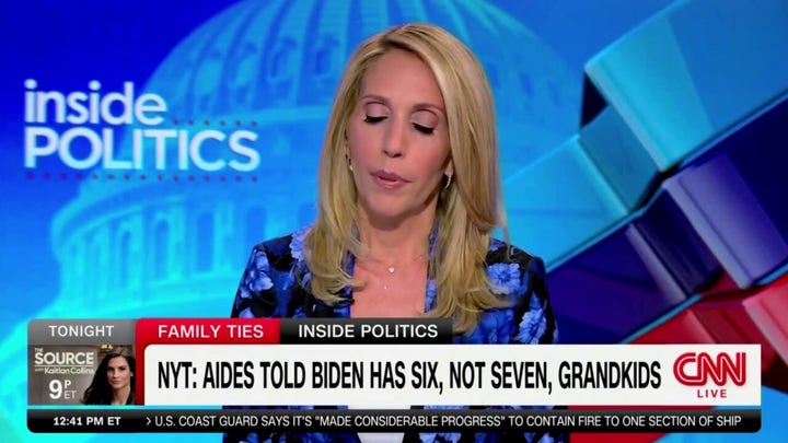 CNN anchor Dana Bash calls out Biden for shunning 7th grandchild